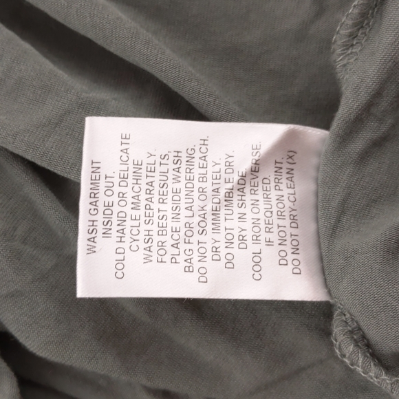 Rockwear Women's Top Size 8 Green Sleeveless Racerback Tie Waist Activewear - Picture 12 of 12